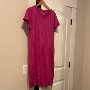 Soft Surroundings Fuchsia dress